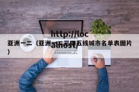 亚洲一二（亚洲一二三四五线城市名单表图片）